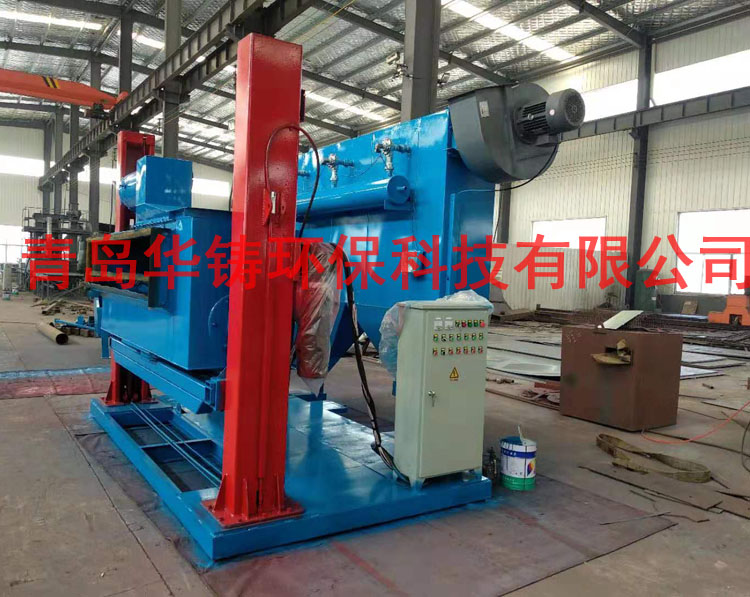 塔筒外壁拋丸機生產完成 塔筒外壁拋丸機生產完成