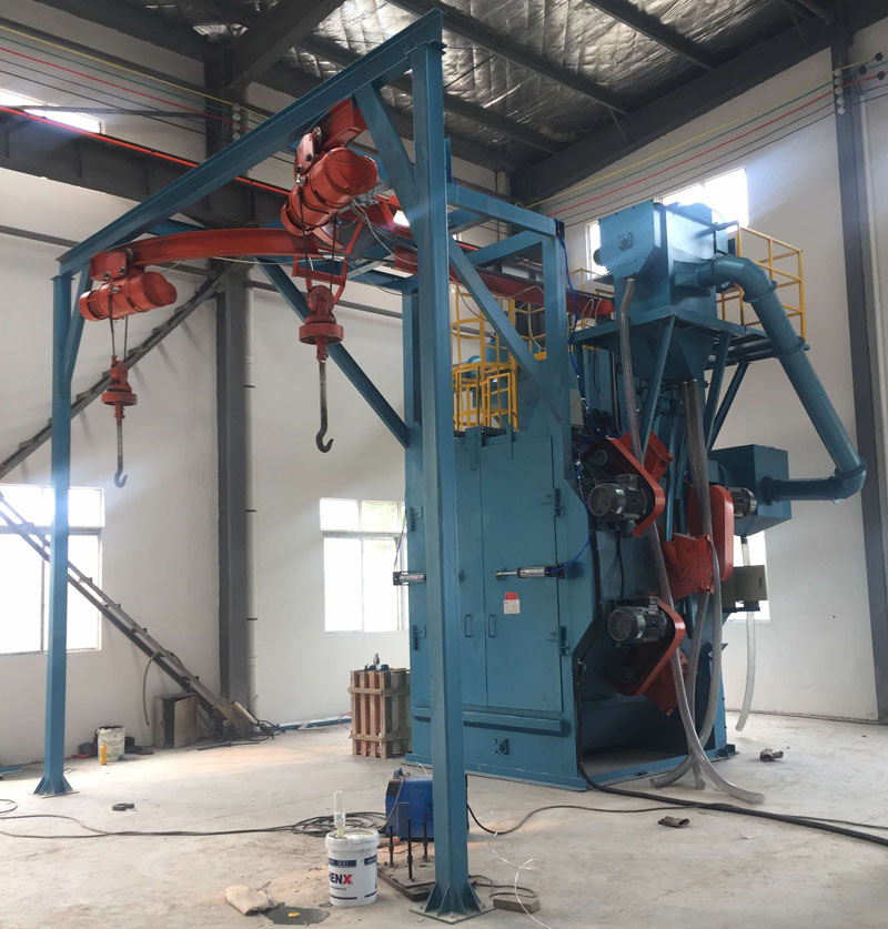 雙吊鉤式拋丸機(jī) 雙吊鉤式拋丸機(jī)